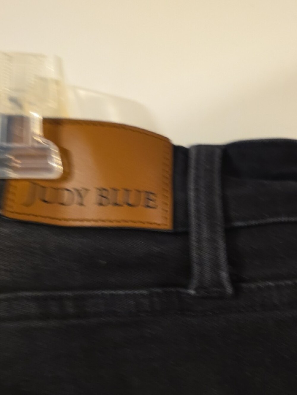 Judy Blue Black Washed Cropped Frayed-Hem Jeans - Picture 3 of 5